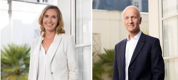 Aglaé Touchard-Le Drian et Eric Coisne, directeurs associés de Raise Impact