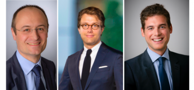 De gauche à droite : Nathanaël Martin (LT Capital), Michel Courtois (White & Case), Jean-Baptiste Cornic (Weil, Gotshal & Manges)