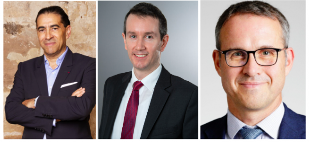 De gauche à droite : Gérald Karsenti (Qualium Investissement), Yann Rinckenberger (Siparex), Rodolphe Bocquet (Raphaël Financial Advisory)