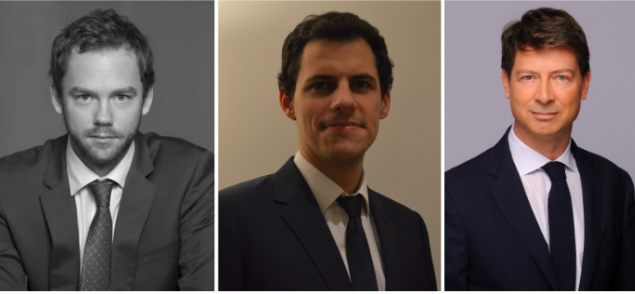 De gauche à droite : David Quatrepoint (Activa Capital), Frédéric Gilbert (Demeter), Guillaume Isautier (Allen & Overy)