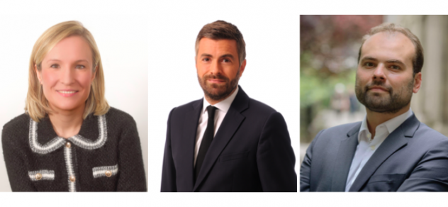 De gauche à droite : Tatiana Semashkevich (Flexam Invest), Romain Boyet (Chaintrier Avocats), Vincent Goupil (Jasmin Capital)

