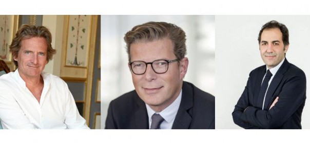 Charles Beigbeder (Audacia), Fabrice Imbault (A Plus Finance), Cédric Weinberg (Weinberg Capital)