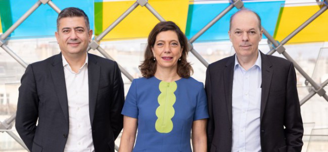 De gauche à droite, Xavier Lazarus (Elaia), Sophie de Nadaillac et François-Marc Durand (Lazard Frères Gestion)