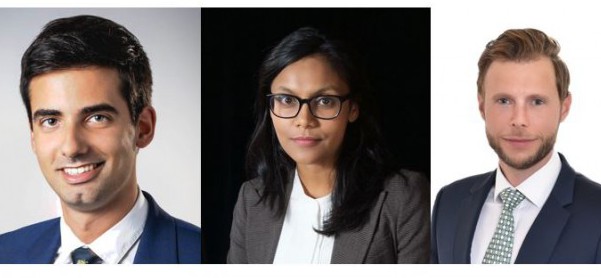 De gauche à droite : Amaury Daignes (Audacia), Vandana Dursun (Cap Insight Avocats), Boris Martin (Lincoln International)