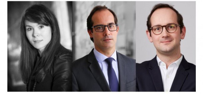 De gauche à droite : Nadja Bresous Mehigan (XAnge), Olivier Laroche (InfraVia), Philippe Dilasser (I&F)