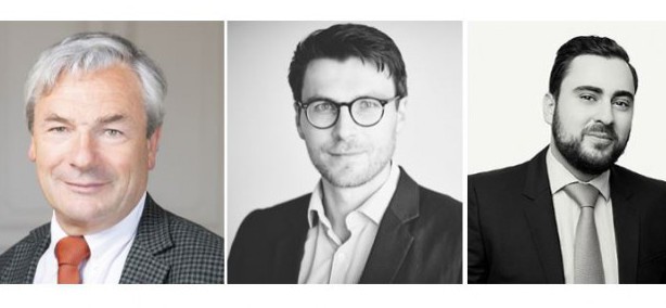 De gauche à droite : Dominique Gaillard (Capza), Aymeric Le Renard (Epopée Gestion), Samuel Koubi (Cambon Partners)