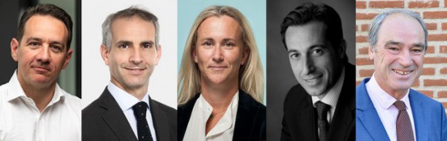 Franck Callé - Arkéa Cpaital, Romain Massiah - Adviso Partners, Agathe Descamps- Newfund Naeh, Vincent Schifano - Galia Gestion et Bruno de Cambières - IXO PE