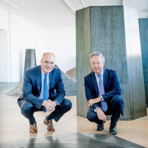 Renaud Dutreil, Head of Private Equity, et Lionel Aeschlimann, associé gérant du groupe Mirabaud et CEO de Mirabaud AM