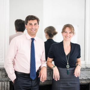 Edouard Thomazeau et Sophie Pourquéry, associés gérants de Bee Up Capital